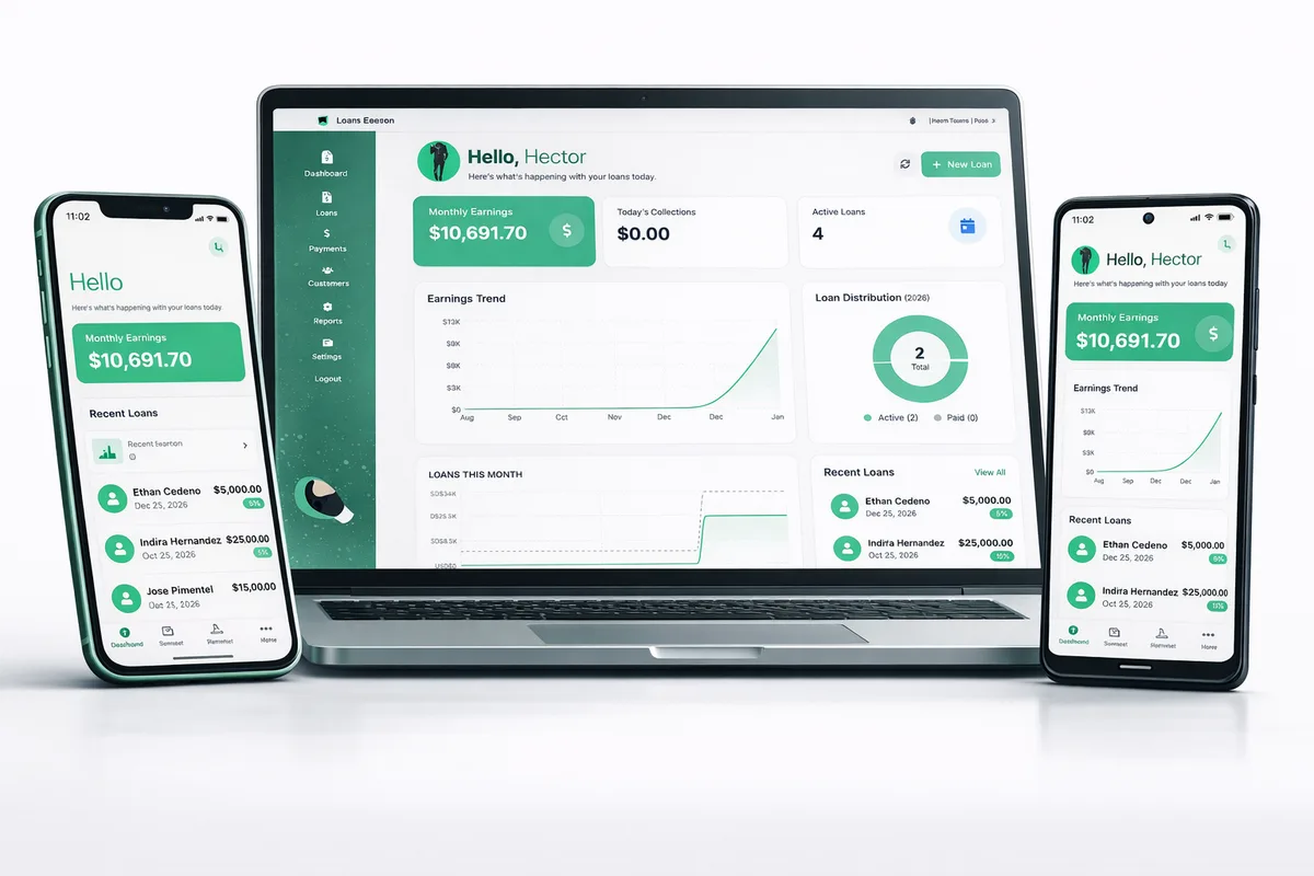 LoanAdmin on multiple devices